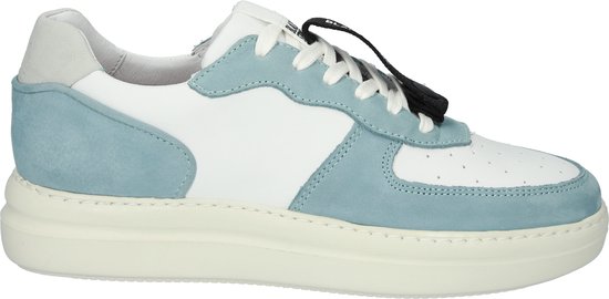 Blackstone - White Light Blue - Sneaker (low) - Vrouw - White - Maat: 36