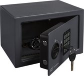 STANDERS - Elektronische kluis - 9L - 18 x 20 x 28 cm - Wandkluis - Codekluis - 2 veiligheidssleutels - Elektronische wachtwoordkluis