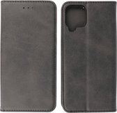 Samsung Galaxy A22 4G Hoesje - Magnetisch Folio Book Case - Wallet Cases Telefoonhoesje - Zwart