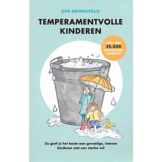 Boek cover Temperamentvolle kinderen van Eva Bronsveld (Paperback)