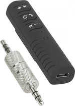 Fontastic 252686 Bluetooth ontvanger - 3.5mm jack - Micro USB - ingebouwde Microfoon - Zwart