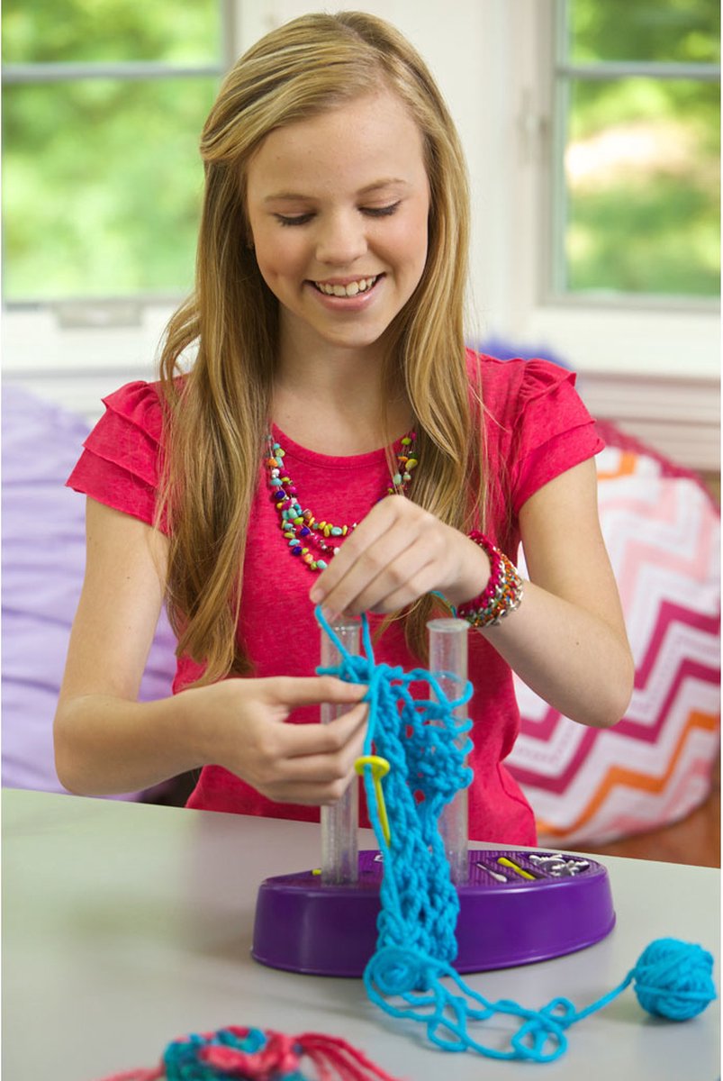 Knits Cool Knitting Studio - Knutselpakket om te leren breien - 8+ jaar — afbeelding 6