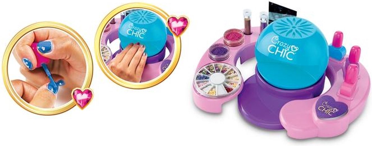 Clementoni Crazy Chic Nail Art kit - Pikolin