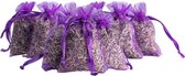 mini lavendel geurzakjes - 10 stuks - mini - 3 gram per zakje - lavendelpaars - biologisch - anti insecten - anti motten - lavendelzakjes - INCLUSIEF 1 EXTRA BONUS ZAKJE