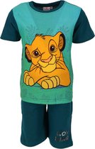 Disney Lion King Pyjama / Shortama - Groen - Katoen - Maat 110 (5 jaar)