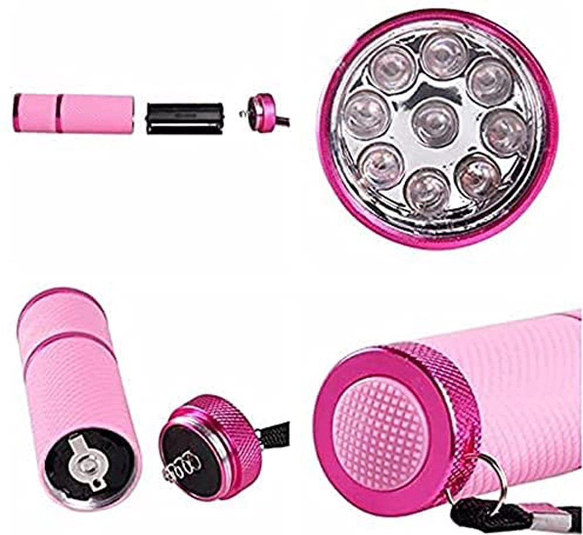 Lampe Torche UV Ultra Violette 365 Nm, Lampe De Détection De Lumière D'évaluation De Jade Torche