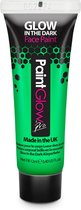 PaintGlow - Glow in the Dark Face paint - Verf - Grime - Make-up - Festival - Evenement - Themafeest - Festival accessoires - 12 ml - groen