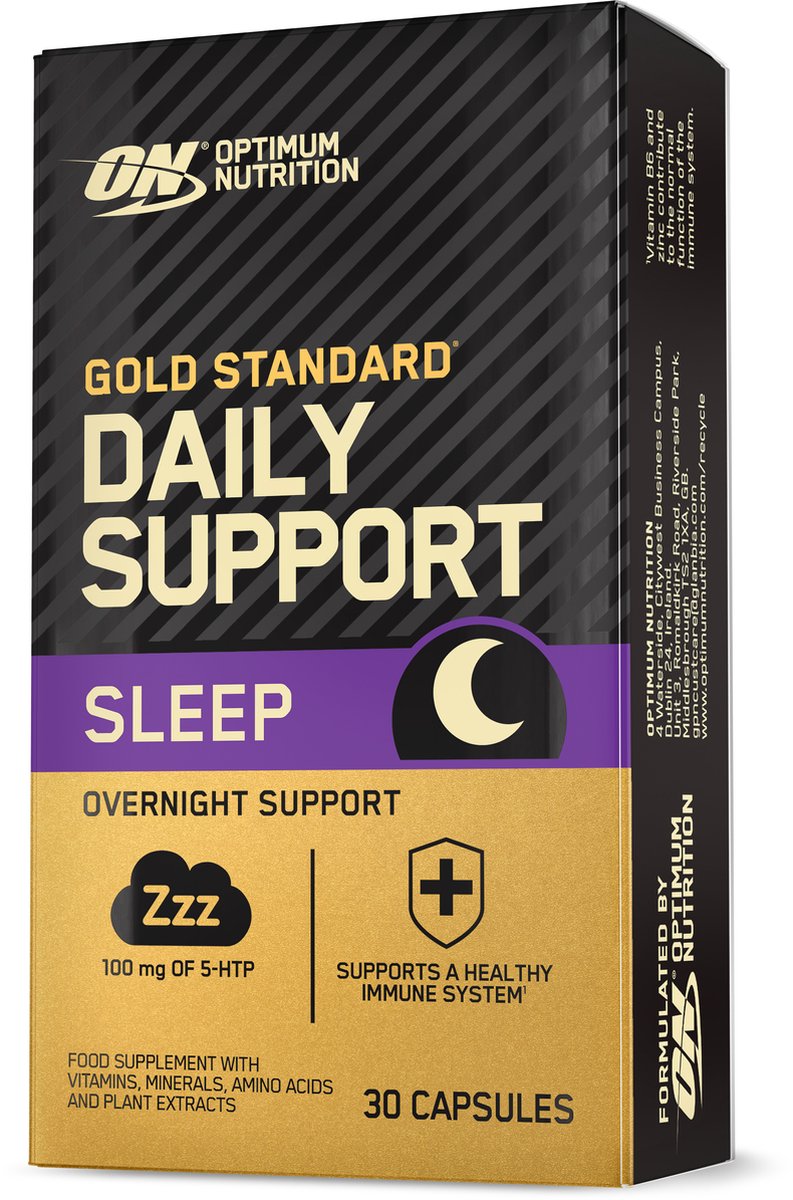 Optimum Nutrition Gold Standard Daily Support Sleep - Sportsupplement - Supplement - 30 Capsules
