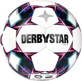 Derbystar Voetbal Tempo wit blauw maat 5 1179