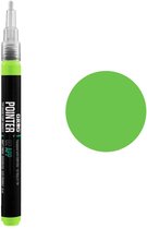 Grog Pointer 02 APP - Verfstift - Acrylverf op waterbasis - fijne punt van 2mm - Laser Green