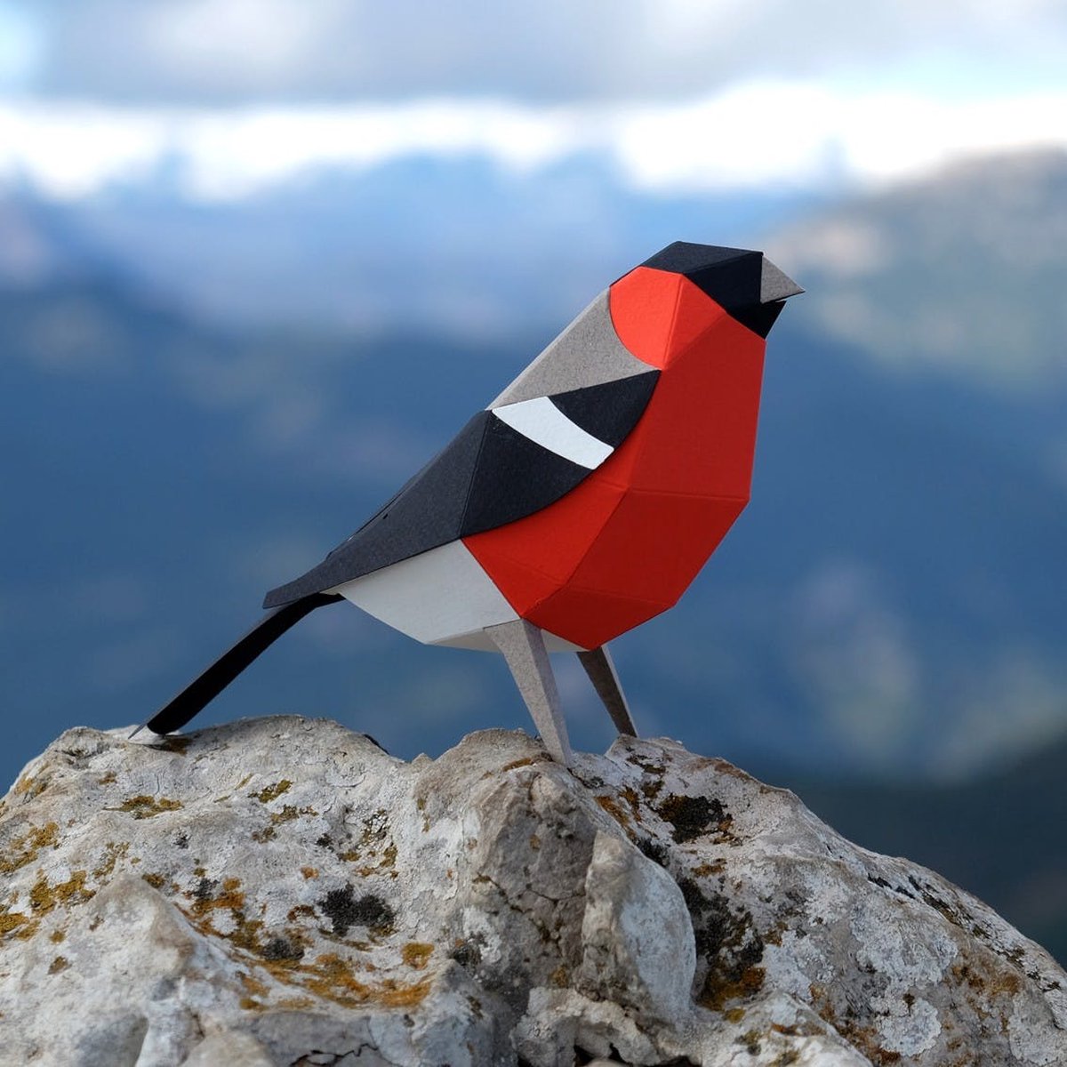 Plego - Design Vogel- Goudvink - 3D - decoratie