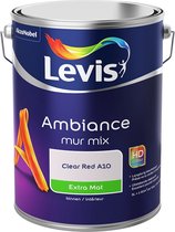 Levis Ambiance Muurverf - Extra Mat - Clear Red A10 - 5L