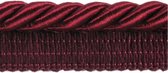 Paspelkoord paspelband bekleding koord 5mm bordeaux 20 meter 75% katoen 19% viscose 6% pp
