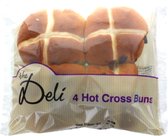 The Deli - 4 Hot Cross Buns