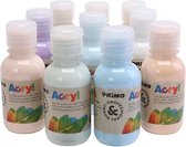 Luxe Acrylverf - Pastelkleuren - PRIMO - 10x125 ml