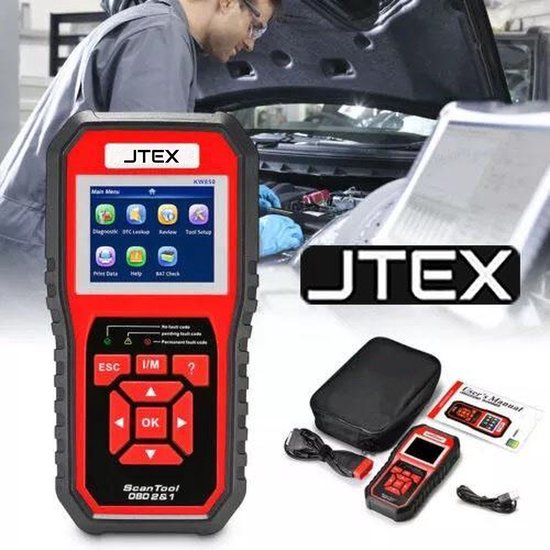JTEX® LIVE DATA - OBD2 - EOBD - CAN Handscanner - |