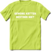 Gevonden Katten - Katten T-Shirt Kleding Cadeau | Dames - Heren - Unisex | Kat / Dieren shirt | Grappig Verjaardag kado | Tshirt Met Print | - Groen - L