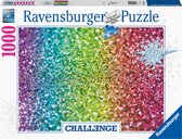 Ravensburger Puzzel Challenge Glitter - Legpuzzel - 1000 stukjes