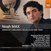 Raymond Brien,Philip Haworth, Robert Max, James Kirby - Noah Max: Songs Of Loneliness - Solos, Duos & Trios (CD)