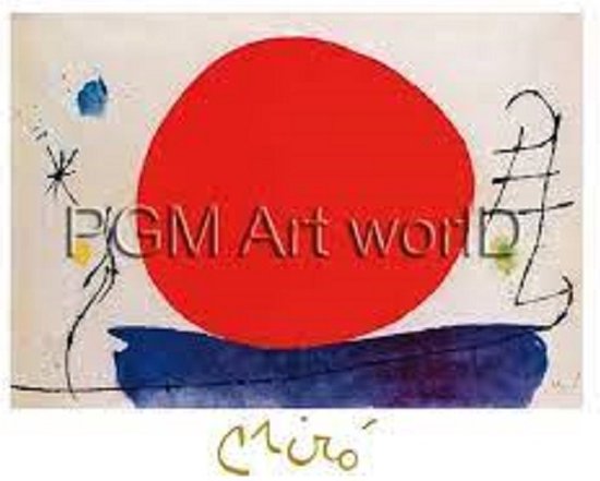 poster Verkerke Miró - Senza titolo 80 x 60