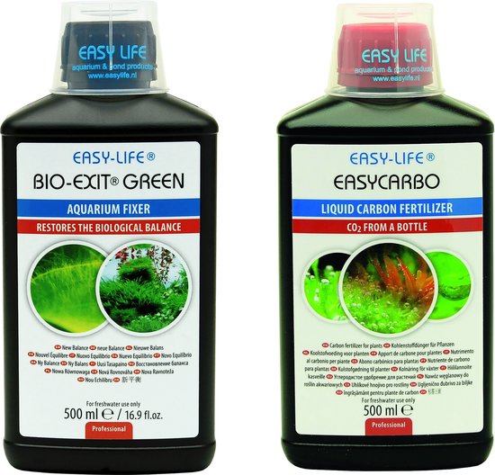 Easy Life - Bio Exit Green + Easy Carbo - 2x 500ml - Anti Alg pakket |  bol.com