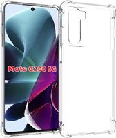Motorola Moto G200 5G Hoesje - Mobigear - Crystal Serie - Hard Kunststof Backcover - Transparant - Hoesje Geschikt Voor Motorola Moto G200 5G