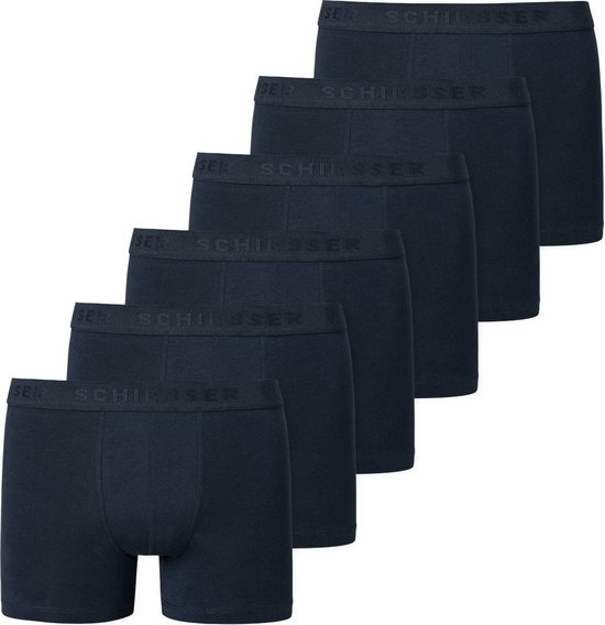 Schiesser shorts / pants 6 pack Teens Boys 95/5 Organic Cotton