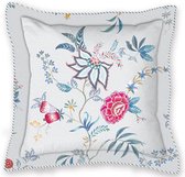 Pip Studio sierkussen Flower Festival white 45×45 -