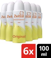 Bol.com Zwitsal Original Deodorant - 6 x 100 ml - Voordeelverpakking aanbieding