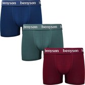 BENYSØN 3-PACK Premium Heren Bamboe Boxershort-BNSET-7011-XXL