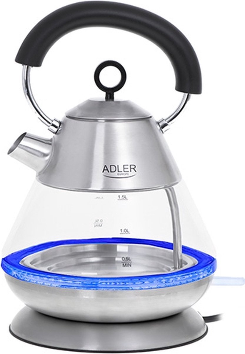 Top Choice - Waterkoker - Glas - 1.5 liter - Syrix
