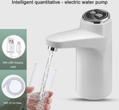 Elektrische Drinkwater Pomp - Oplaadbare Waterpomp Dispenser - Draagbare Gebotteld Water Dispenser - Automatische Water Dispenser -  Voor Thuis, Kantoor, Buiten - Wit