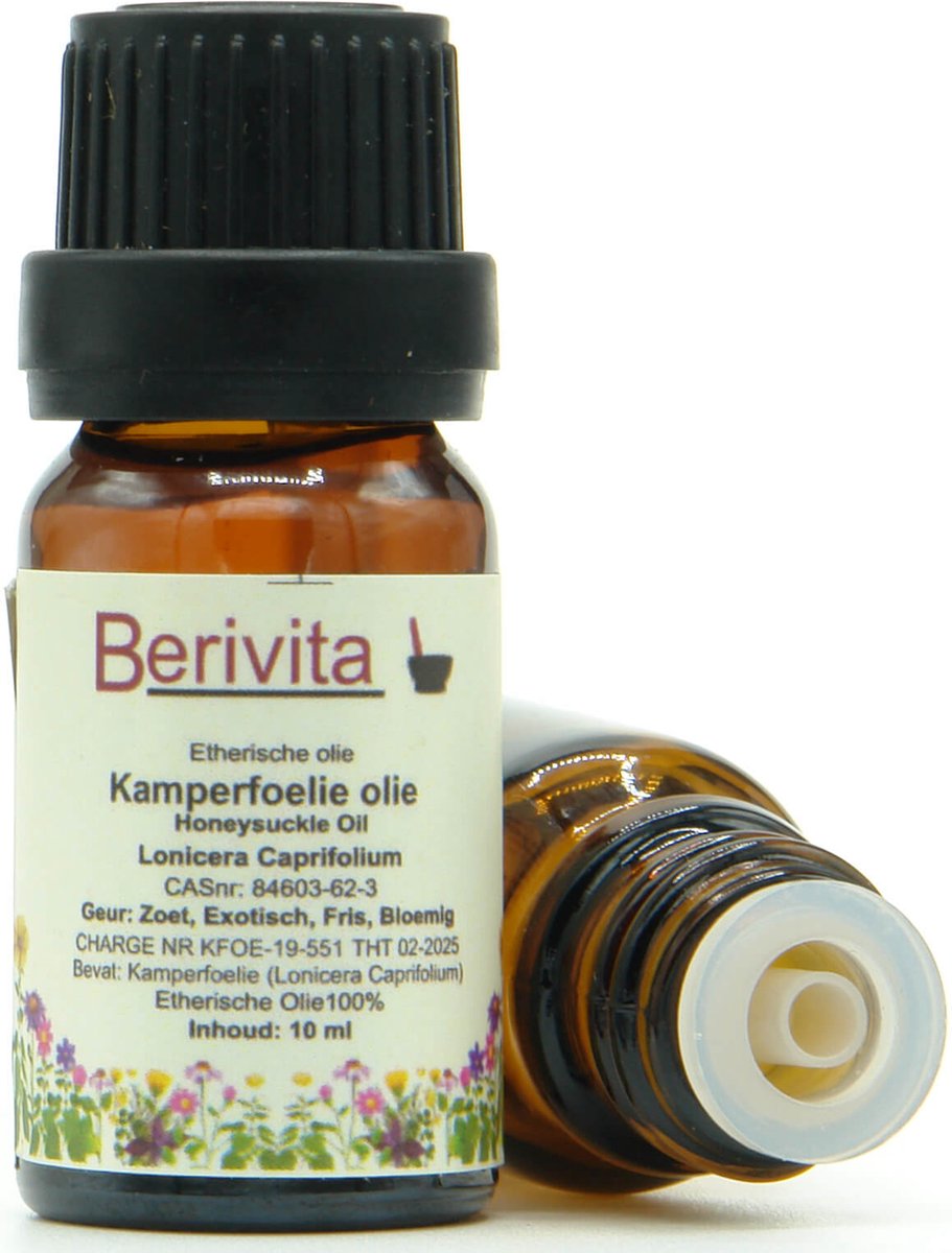 Goedkoopste Kamperfoelie Olie 100 10ml - Etherische Olie van Kamperfoelie Bloemen - Honeysuckle Oil