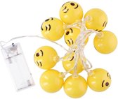 decoratieverlichting emoji 120 cm geel