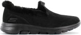 Skechers GOwalk 5 - Toasty - Dames Slipper Schoenen Zwart 18250-BBK - Maat EU 40.5 UK 7.5