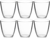 Set van 18x stuks water/sap glazen Claudi 250 ml van glas - Drinkglazen - Waterglazen