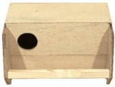 broedkast 25 x 16 cm hout naturel