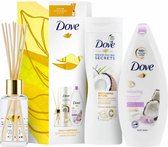 Ensemble-cadeau Dove Truly Pampered Body Collection - Avec diffuseur d'ambiance