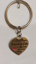 Sleutelhanger+hanger- CHARM - Broer & Zus