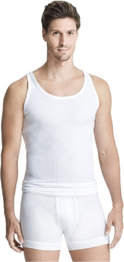 Heren singlet (hemd)  Con-ta 740/6720 ribbel maat 10 (4XL) 2-PAK