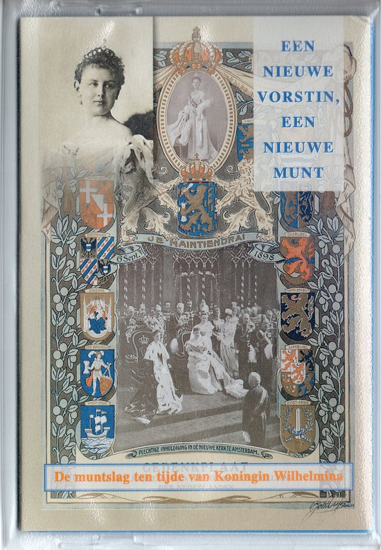 Thumbnail van een extra afbeelding van het spel Speciale Muntset 2000 - Koningin Wilhelmina - Een nieuwe Vorstin een Nieuwe Munt - Holland Coin Fair.