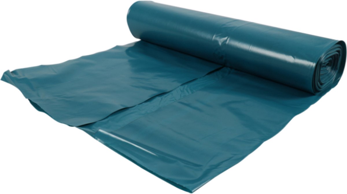 PowerSterko Afvalzak - Gerecycled LDPE - 90x110cm - T70 - blauw - 100 stuks