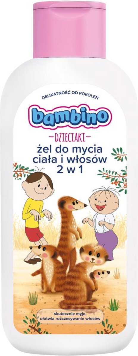 Bambino - Kids Body And Hair Washing Gel 2In1 400Ml