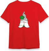 Kerstkabouter Buddy Kerst T-shirt | Groen | Jongens / Meisjes | Grappige Foute kersttrui Shirt Cadeau | Kindershirt | Leuke Elf, Rendier, Kerstboom en Kerstballen Ontwerpen. Maat 9