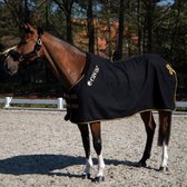 transactie Nominaal opvoeder Cavar Wollen Deken Paard 400 gram Zwart 205cm - paardendeken wol -  uitrijdeken -... | bol.com