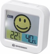 thermo/hygrometer MyTime Smile 8 x 3 x 7,7 cm wit