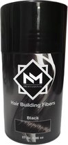 NM professional Haarpoeder hairbuilding fibers Black (zwart) 27Gram