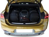 BMW X2 (incl. PLUG-IN HYBRID) 2017+ 4-delig Reistassen Op Maat Auto Interieur Kofferbak Organizer Accessoires