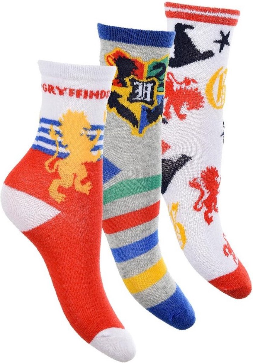 Harry Potter - sokken Harry Potter 3 paar- jongens- maat 27/30