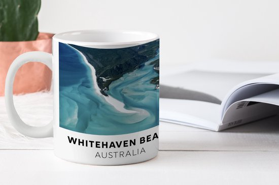 Mok - Koffiemok - Australie - Strand - Lucht - Mokken - 350 ML - Beker - Koffiemokken - Theemok